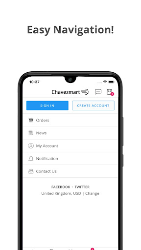 Screenshot of Chavezmart