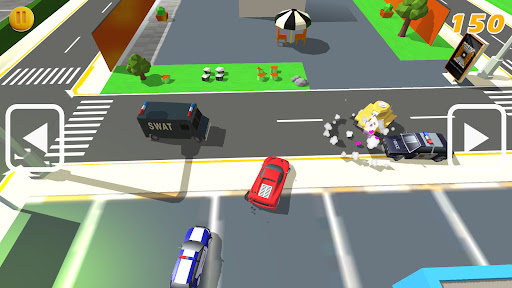 Android application US Police Car Simulator Chase screenshort
