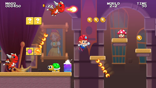 Screenshot 15 Super Mago's World : Run Game android