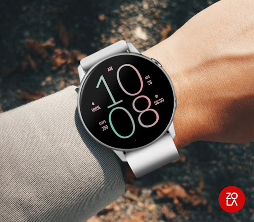 Pastel Light Watch Face Screen 3