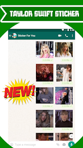 Captura de Pantalla 4 Taylor Swift Stickers for What android