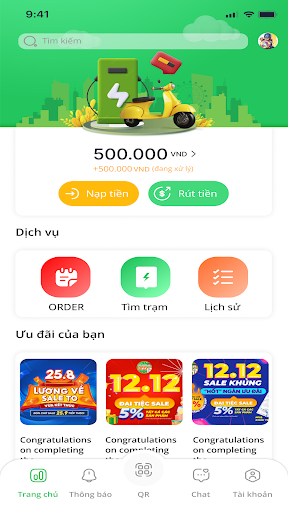 Android application VitaCharge screenshort