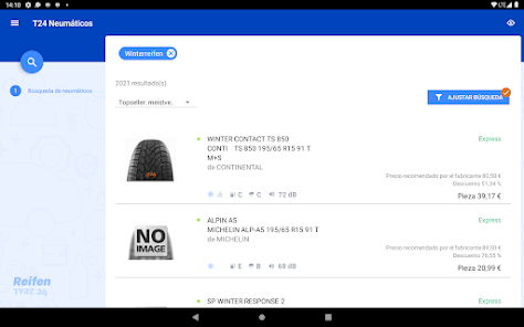 Screenshot 7 T24 Neumáticos android