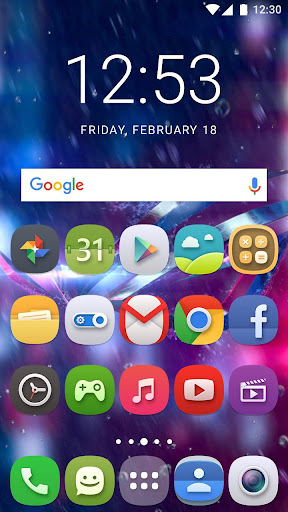 Theme for ASUS ROG Phone Screen 2