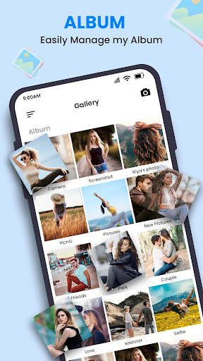 Android application Photo Gallery screenshort