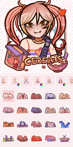 Android application Avatar Maker: Sweets screenshort