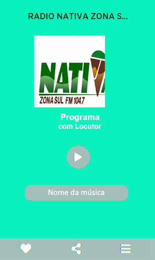 Rádio Nativa Zona Sul Screen 2