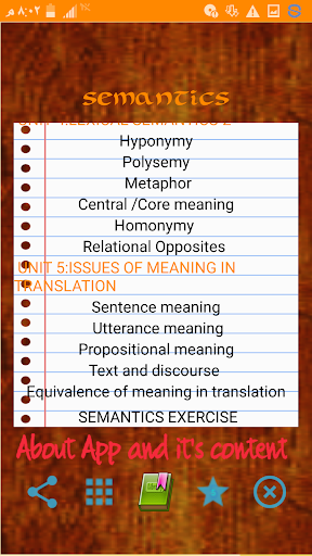 Semantics Screen 3