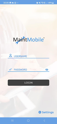 Android application MaintMobile screenshort
