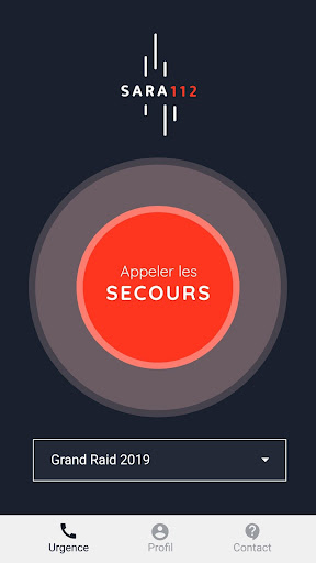 Android application SARA 112 screenshort