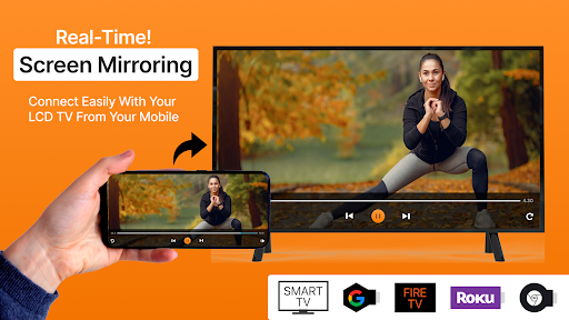 Android application Screen mirroring: Cast to TV screenshort