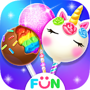 Unicorn Cake Pop Maker–Sweet Fashion Baking Games  Icon