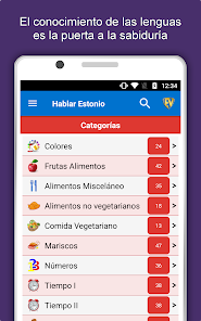 Screenshot 9 Hablar Estonio : Aprender Esto android