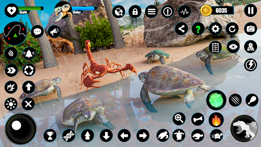 Android application Wild Turtle Family Life games screenshort