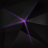 Purple Beam Atom theme icon