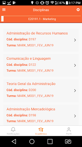 Eu sou FAM Screen 3