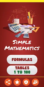 Basic Math Formulas and Tables