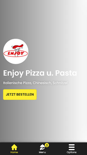 Android application Enjoy Pizza u. Pasta screenshort