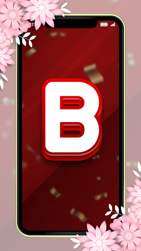Android application Letter B Wallpaper HD screenshort