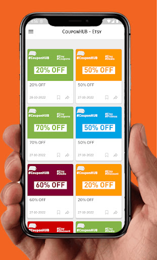 Android application Coupons for Etsy screenshort