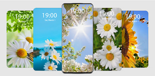 Android application Spring Live Wallpaper Parallax screenshort