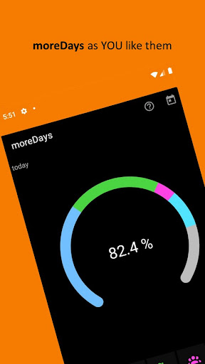 Android application moreDays - more days you like screenshort