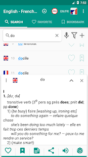 English-french & French-english offline dictionary Capture d'écran