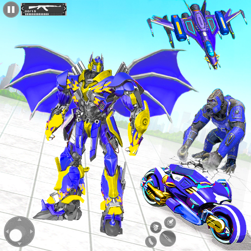 Future Robot Transform Bots 3D logo