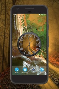 Forest Clock Live Wallpaper Screenshot