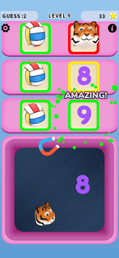 Android application Color Shape Number screenshort