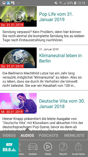 rbb 88.8 – Apps bei Google Play