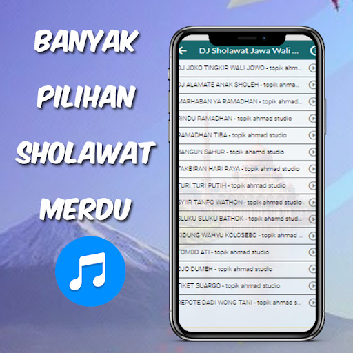 Android application Dj Sholawat Jawa Wali Songo screenshort