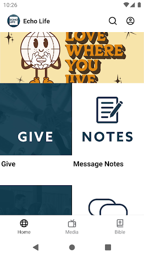 Screenshot of Echo Life Church