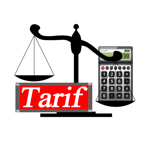 Advokátní kalkulačka: Tarif logo