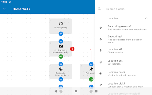 Automate Tangkapan layar