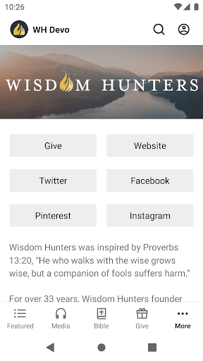 Screenshot of Wisdom Hunters