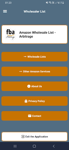 Amazon Wholesale Supplier List Screen 3