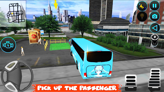 City Coach Passenger Bus Drive