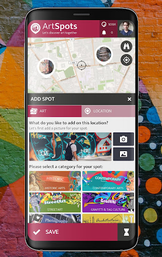ArtSpots - discover art Screen 3