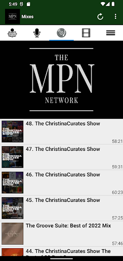 The MPN Network Screen 3