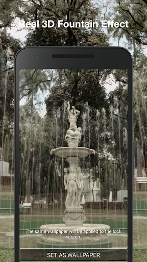 Fountain Live Wallpaper Screen 2