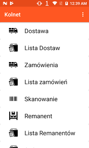 Android application Kolnet screenshort