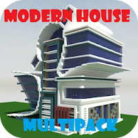 Modern house Multipack for MCPE