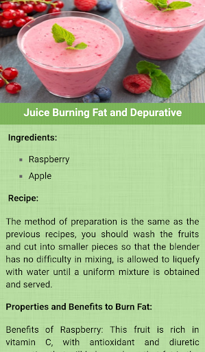 Android application Weight Loss Juice screenshort