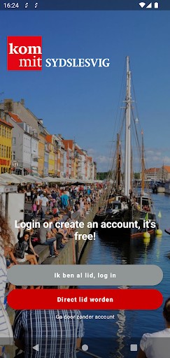 Android application KomMit Sydslesvig screenshort