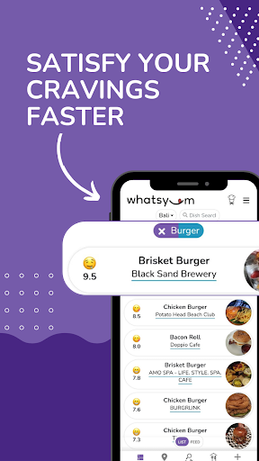 Android application WhatsYum screenshort