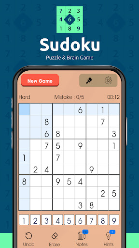 Android application Sudoku - Puzzle & Brain Game screenshort