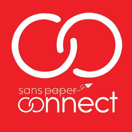 Sans Paper Connect: Digital Fo logo