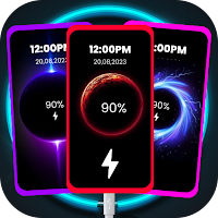 Battery Charging Animation, 3D