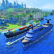 Sea Port: Travel, Build Town & Manage Ship Tycoon For PC – Windows & Mac Download